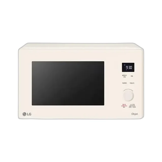 LG 디오스 오브제컬렉션 전자레인지 25L 크리스탈 베이지