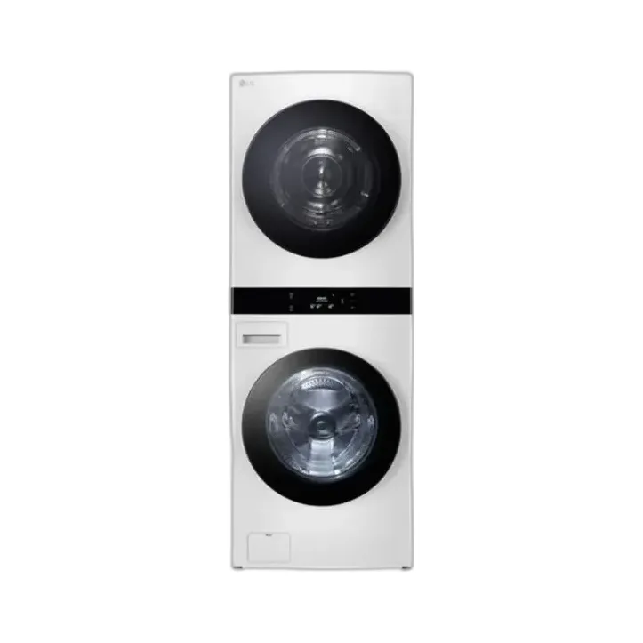 LG 2024 트롬 오브제 워시타워 릴리 화이트
