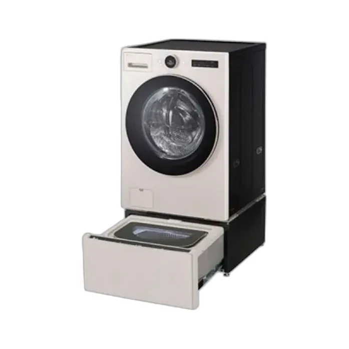 LG 트롬 오브제 워시콤보 25kg+15kg 네이처 베이지 + 미니워시