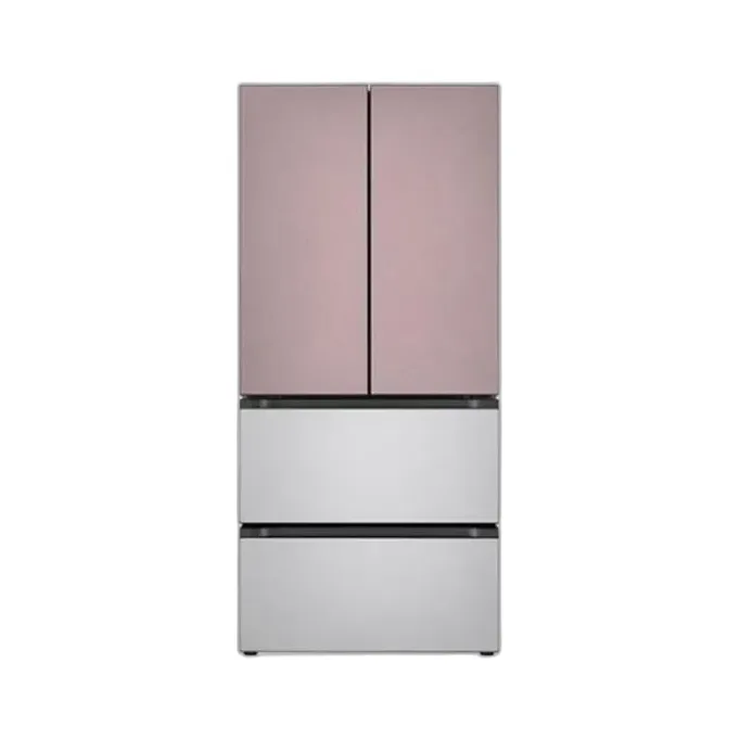 LG 디오스 오브제컬렉션 김치톡톡 김치냉장고 491L 스톤 클레이 핑크/실버