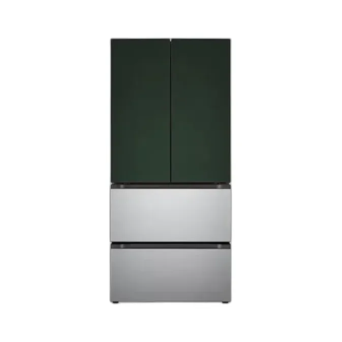 LG 디오스 오브제컬렉션 김치톡톡 김치냉장고 491L 솔리드 그린/실버