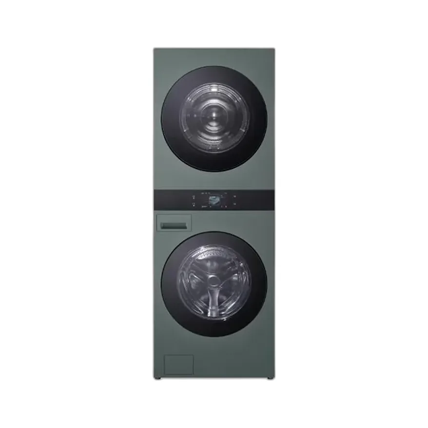 LG 트롬 AI 오브제컬렉션 워시타워 25/25kg 네이처 그린