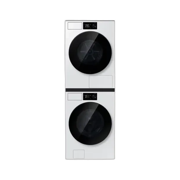 삼성 NEW 비스포크 AI 세탁기(24kg)+건조기(20kg) + 상단 설치 키트 1등급 화이트 WF80H2420BDHW
